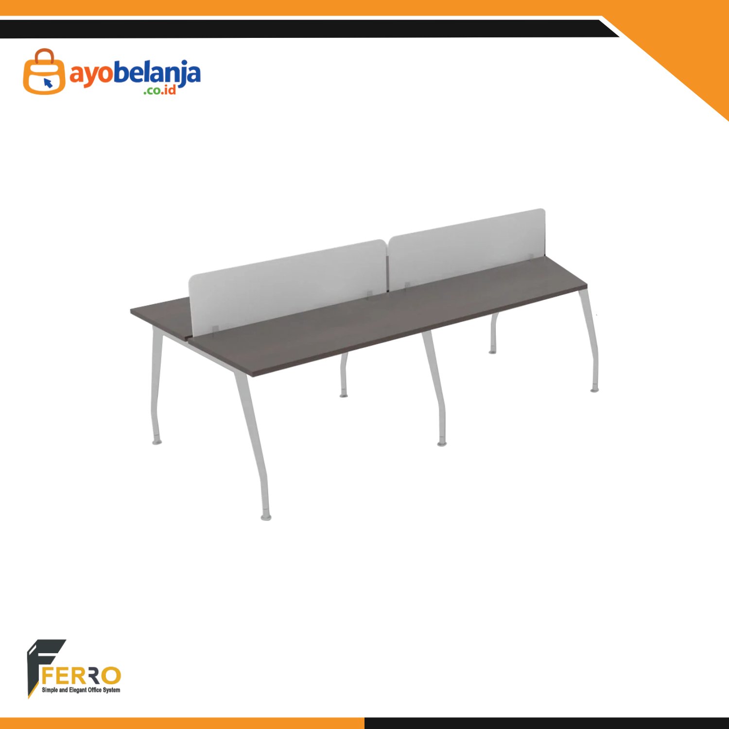 Meja Staff WS-03 uk. 2400