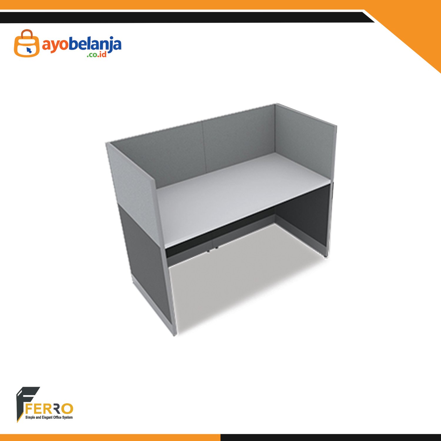 Meja Kerja Kubikal CWD-01 uk. 1200