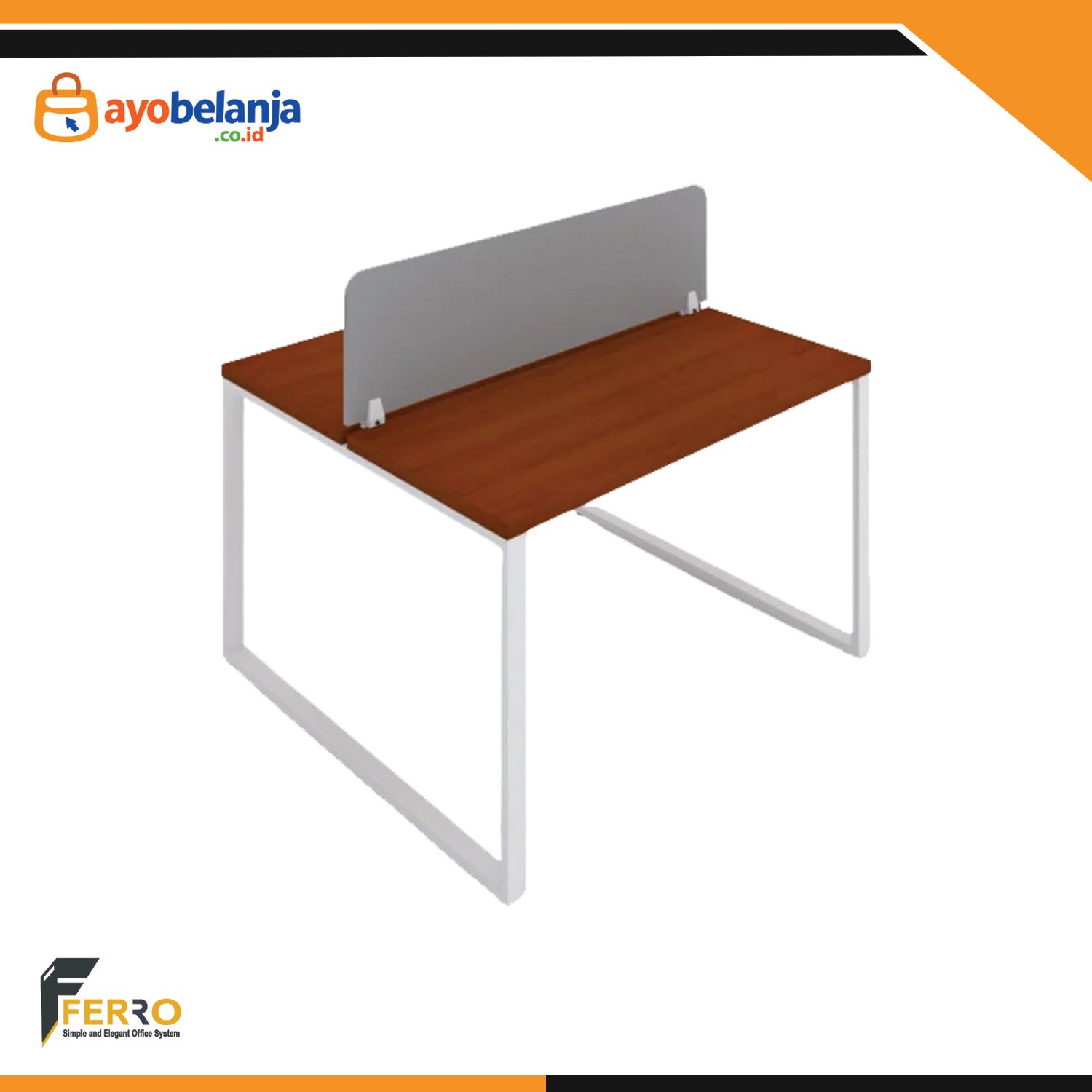 Meja Kerja Konfigurasi PT-01B uk. 1600