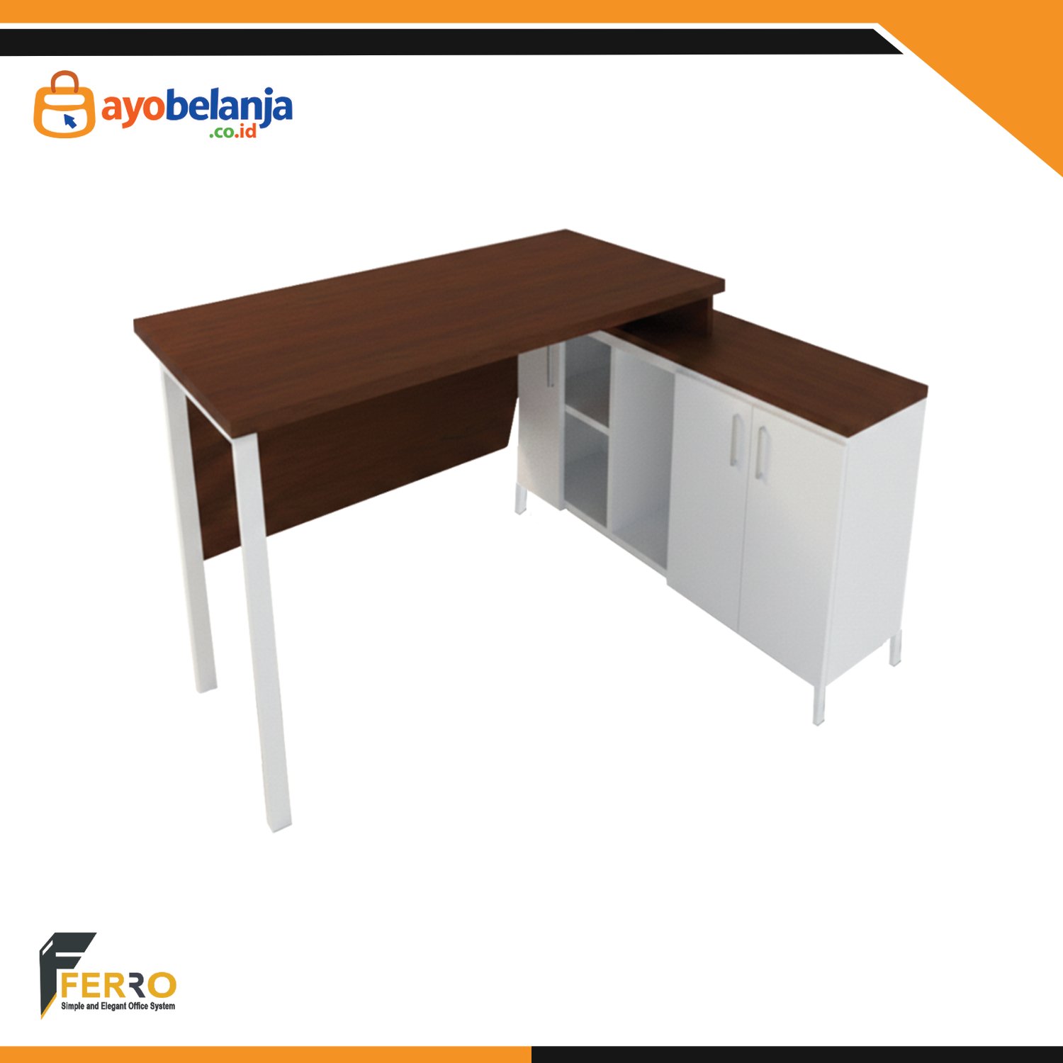 Meja Kerja WDE-02B uk. 2000