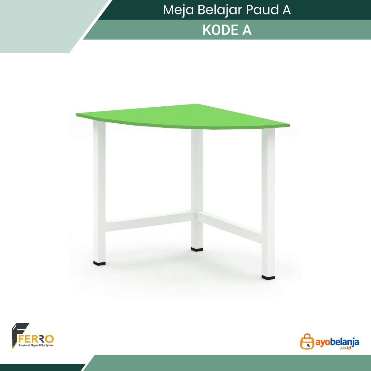 Meja Belajar Paud A