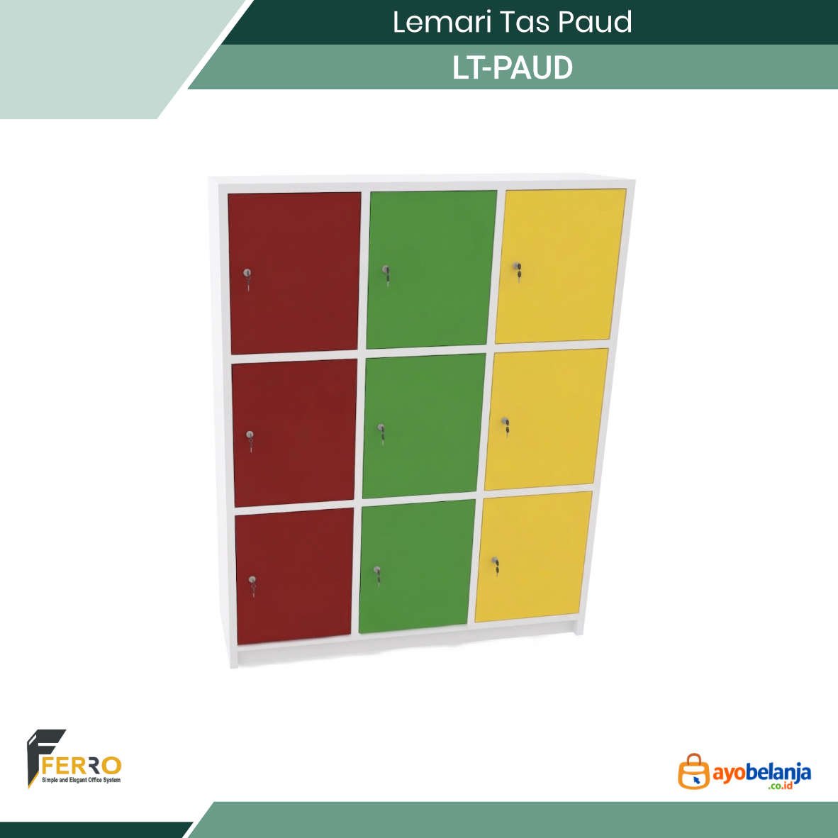 Lemari Tas Paud