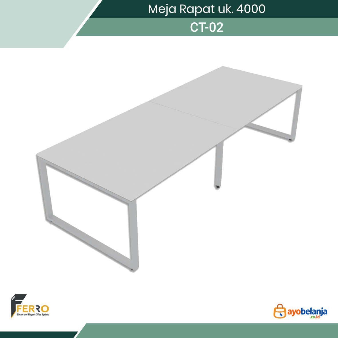 Meja Rapat uk. 4000