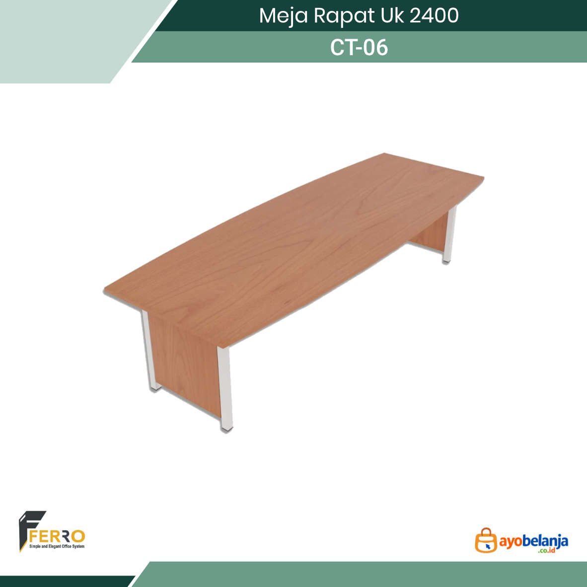 Meja Rapat Uk 2400